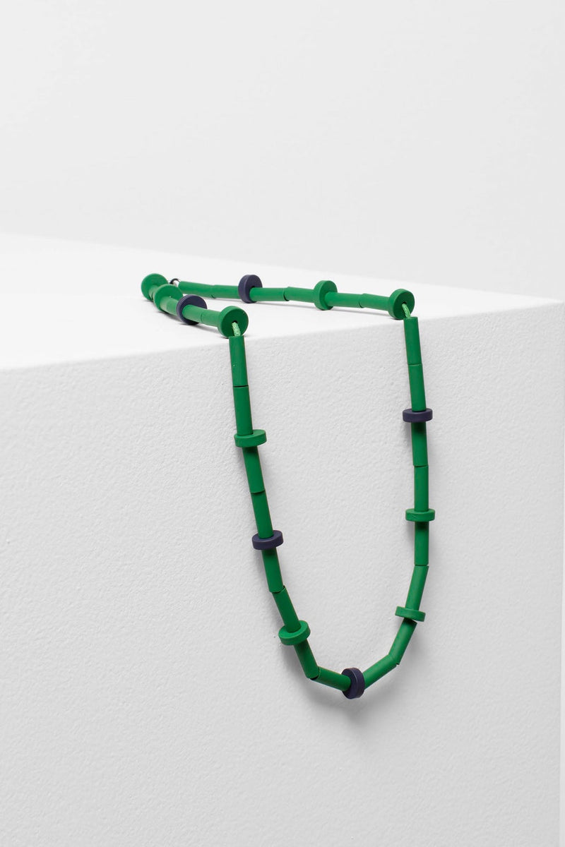ELK Obbe Necklace in Aloe Green