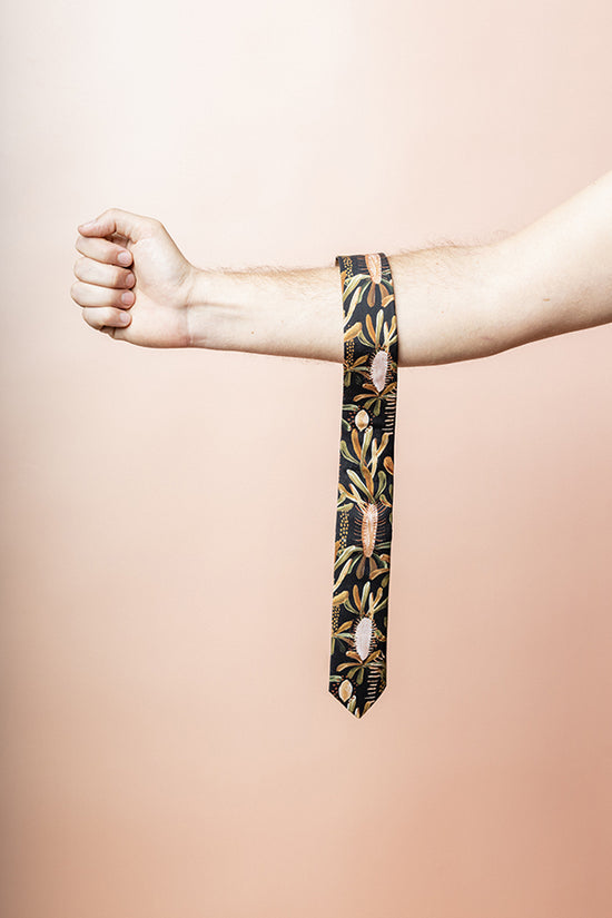Peggy and Finn 'Emotional Future' Cotton Tie – Quirk Collective