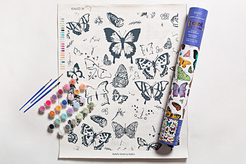 Journey of Something 'Paint by Numbers - Butterfly Garden'