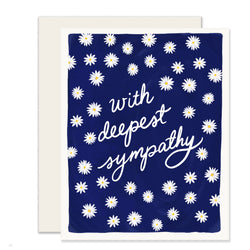 Slightly Stationery 'Sympathy Daisies' Card