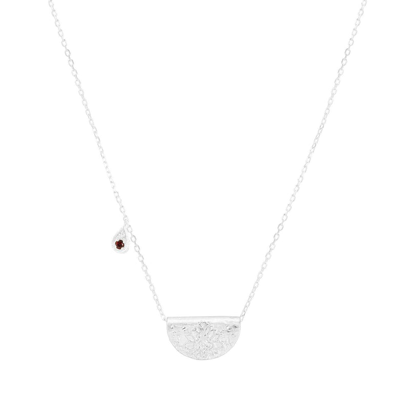 By Charlotte January Birthstone 'Love and Be Loved' Necklace