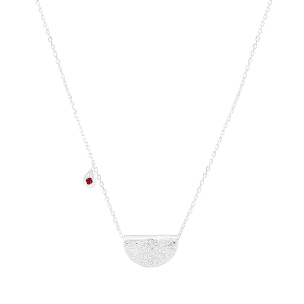 By Charlotte July Birthstone 'Embrace Your Path' Necklace