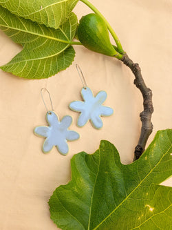 Togetherness Design 'Flowerburst' Earrings in Sky Blue