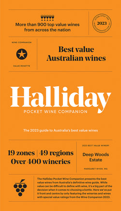 Halliday Pocket Wine Companion 2023 by James Halliday