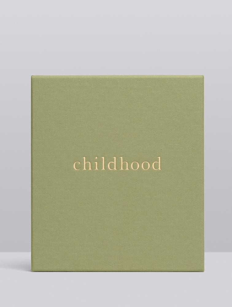 Write To Me 'Childhood' Journal in Sage