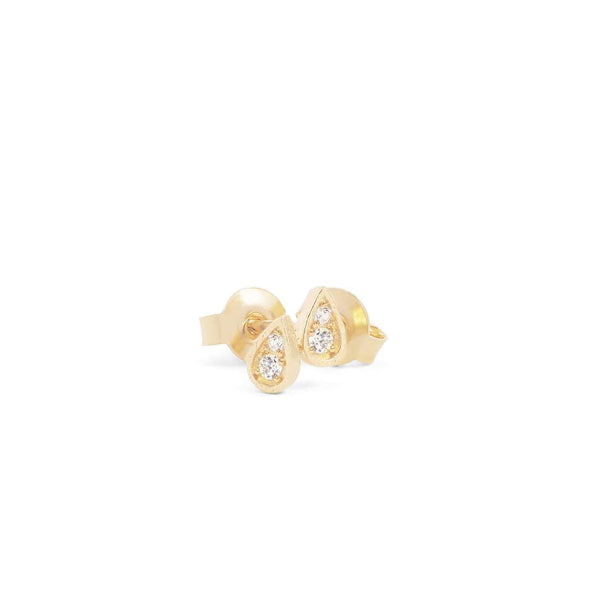 By Charlotte Illuminate Stud Earrings in Gold Vermeil