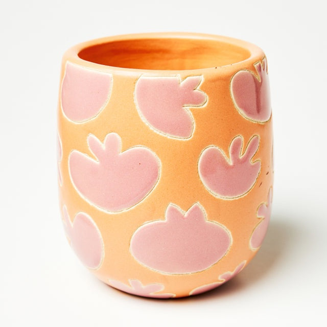 Jones and Co Sunday Pot in Pink Fruits