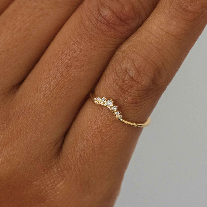 By Charlotte Intention Ring in Gold Vermeil