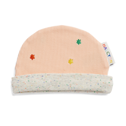 Halcyon Nights 'Cosy Peach' Organic Baby Hat