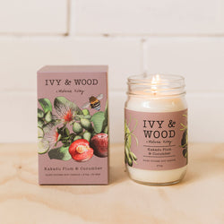 Ivy & Wood Kakadu Plum & Cucumber Candle