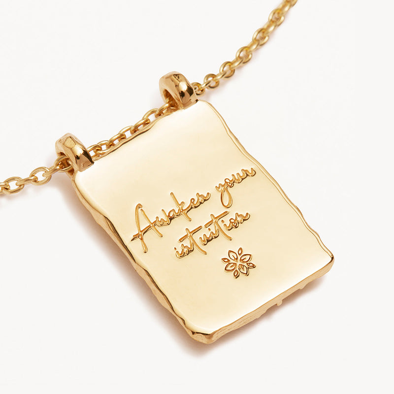 By Charlotte Awaken Necklace in Gold Vermeil