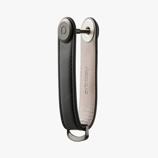 Orbitkey Leather Key Organiser in Black