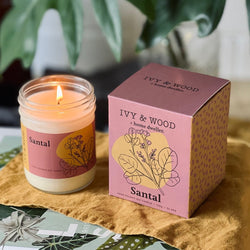 Ivy & Wood Santal Candle