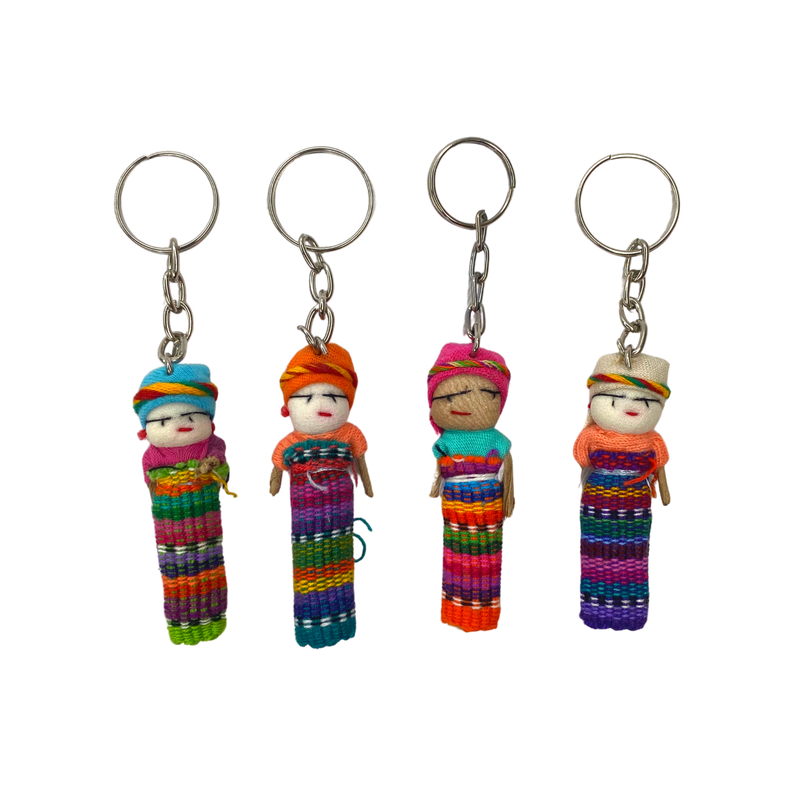 Lumily Worry Doll Key Chain — Guatemala